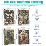 Diamond Painting Kits for Adults - 4 Pack Dragonflies, Butterfly, Bees, Bird DIY 5D Diamond Art Kits Full Drill Diamond Dots Paintings with Diamonds Gem Art and Crafts Home Decor 12x16inch Fairyland JinWenn