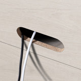 Henn&Hart Rectangular TV Stand for TV's up to 75" in Alder White, for Home, Living Room, Bedroom, Entertainment Room, Office Henn&Hart