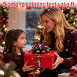 Cute 5d Adult Diamond Art Set with Photo Frame, Suitable for Both Adults and Children. Dolphin Diamond Art, Beautifully Packaged, can be Given as a Home Wall Decoration Gift (7x7 inches) Generic