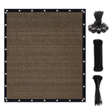 Artpuch Pergola Shade Cover 10'X12' Outdoor Sun Shade Cloth with Grommets Shade Tarp for Patio, Carport, Backyard Artpuch