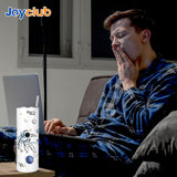 Joyclub 25 Pack Sublimation Tumblers 20 oz Bulk Blank Tumblers Skinny Straight Flat Edge Cups White with Lid and Straw for Heat Press Joyclub