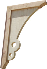 SamsGazebos Bouquet Designer Wood Corbels, 2-Pack, 16" x 10-3/4" x 1-7/16" SamsGazebos