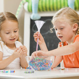 codree 3 Pack Beading Funnel Bracelet Making Kit- Clay Bead Beading Tools Kit- Beading Funnel Beading Needles for 0.24" Clay Beads Jewelry Making, Bracelets, Necklaces (Not Include Clay Beads) codree