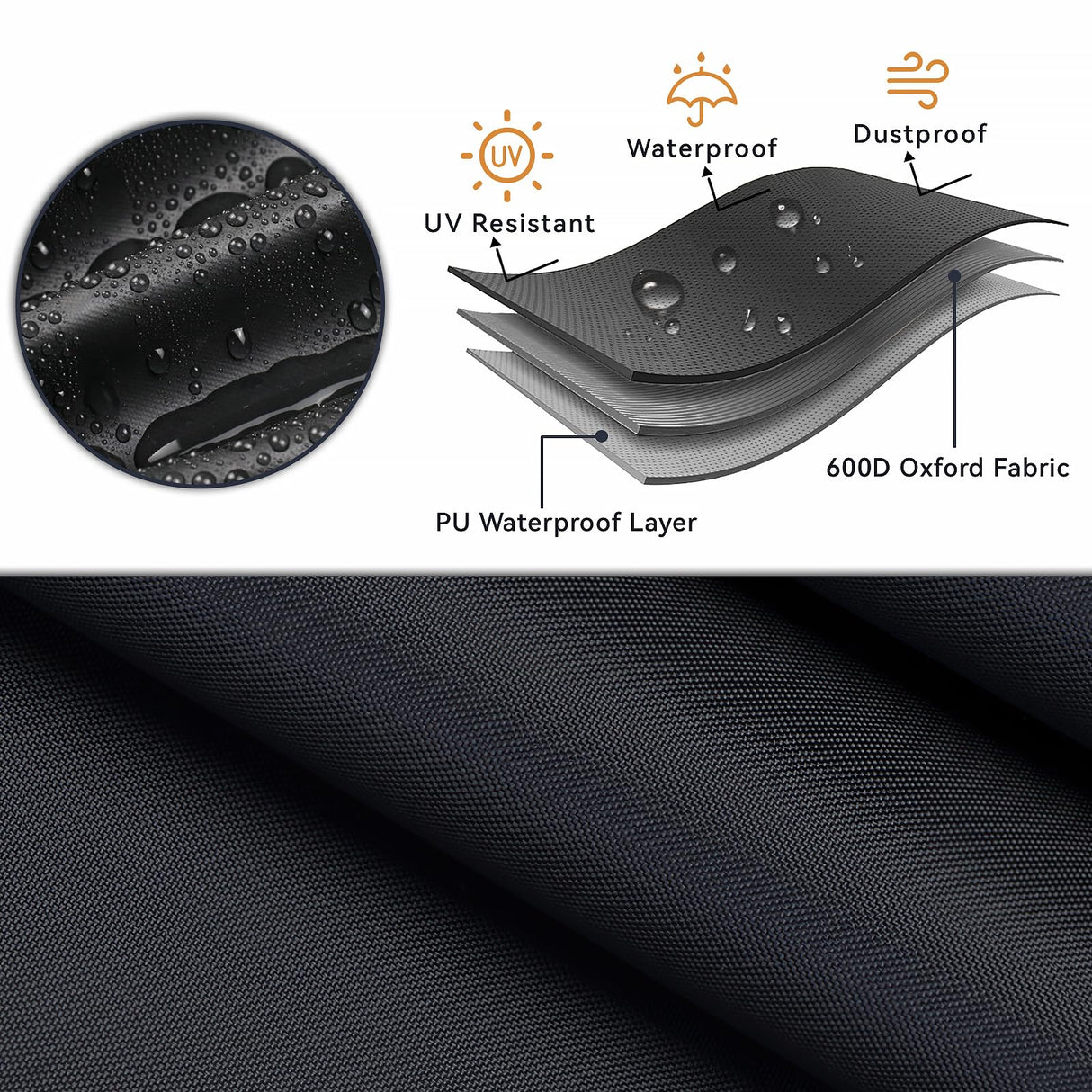 Loenel Gun Safe Cover, Waterproof Gun Cabinet Cover for The Gun Safe of Domestic Rifles And Pistols, Dustproof Rifle Safe Cover Keep Them Concealed from Sight (60" H x 30" W x 25" D) Loenel