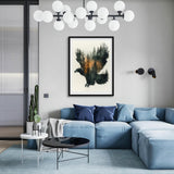 GMETINC Forest Eagle Diamond Painting Kits for Adults, Animal DIY 5D Diamond Art Kits Full Drill Diamond Dots Paintings with Diamonds Gem Art and Crafts Home Decor 12x16inch GMETNIC