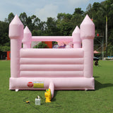 13FT Pink Bounce House for Kids Adults,100% PVC Commercial Grade Bounce House with 750W Blower Large Inflatable Bounce House for Birthday Party,Wedding,Gender Reveal and Backyard Decor 13x11.5x10FT awesmflate
