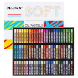 MEEDEN Soft Oil Pastels Set: 72 Vibrant Colors Oil Pastels for Artists Beginners Adults - Smooth Oil Pastel Crayons for Art Supplies, Painting, Drawing, Blending, Layering, Shading MEEDEN