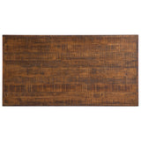 Olee Sleep Cocktail Table with Metal Legs, Rustic Brown Olee Sleep