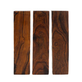 IECAP LLC Hardwood Ironwood Blanks, Exotic Wood – Woodchucks Wood – Hardwood Lumber – Natural Wood for DIY Crafts – Ironwood Lumber Turning Blanks – Size 6 x 1.5 x 1.5 inches – Pack of 3 IECAP LLC