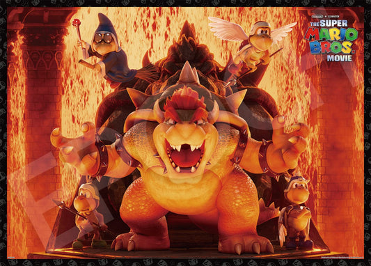 500 Piece Jigsaw Puzzle Super Mario Brothers Bowser World (15.0 x 20.9 inches (38 x 53 cm)