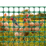DOEWORKS Safety Fence, 4 x 100 FT Green Plastic Mesh Fence Roll Barrier Netting for Construction Fencing Animal Fencing Garden Fencing and Event Fencing DOEWORKS