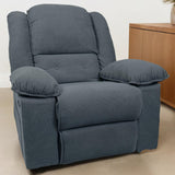 FLEXISPOT XRC2 Rocker Recliner Chair for Adults - Massage Rocker Recliner Chair w/Heat & Vibration, 270° Swivel Manual Rocking Chair Single Sofa for Living Room Bedroom(Grey) FLEXISPOT