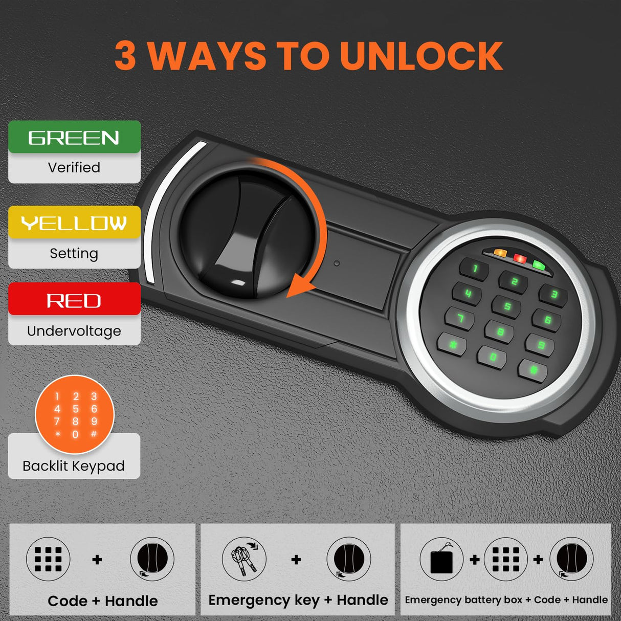 2.0 Cu ft Depository Drop Safe, Drop Box for Money with Fireproof Waterproof Bag, Anti-theft Digital Drop Slot Safe with Dual Alarm, Large Drop Slot Safe Box for Business Home Office Hotel Market Omethey