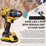 Serious Grit - 3-Inch 400 Grit Sanding Discs - Heavy-Duty Hook & Loop Film Discs - Sandpaper for Woodturning, Bowl Sanding & Power Tool Drill Attachment Sanding Pads - Pack of 50 Serious Grit