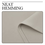 NICETOWN Natural Blackout Curtains for Bedroom (1 Pair, 42 x 63 inches), Farmhouse Thermal Insulated Room Darkening Drapes for Windows NICETOWN