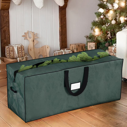 Storage Bag 65-Inch-Long with Handles and Zipper Closure for Moving Christmas Trees Clot