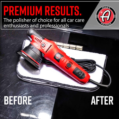 Adam's Polishes 9mm Dual Action Car Polisher - Buffer Car Scratch Remover for Car Detailing Adam's Polishes