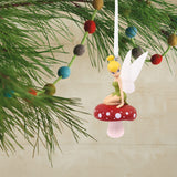Hallmark Disney Tinker Bell on Mushroom Christmas Ornament Hallmark