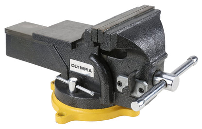 Olympia Tools 38-647 6in One-Hand Operation Quick Release Bench Vise - WoodArtSupply