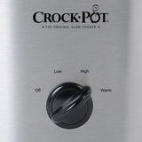 Crock-Pot Cook and Carry 6 Quart Manual Portable Slow Cooker and Food Warmer, Stainless (SCCPVL600-S) Crock-Pot