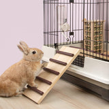 Niteangel Wooden Cage Bridge for Rabbits, Guinea Pigs and Chinchilla, Large Size Niteangel
