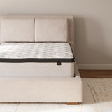 Signature Design by Ashley California King Size Chime 12 Inch Medium Firm Hybrid Mattress with Cooling Gel Memory Foam Signature Design by Ashley