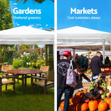 10X30' Canopy Tent with 5 Removable Sidewalls, Outdoor Event Gazebo, Wind-Resistant Frame & Easy Setup,for Gardens,Patios,Beaches,Parties Curtainboro