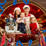 Bucherry 1 Sets Christmas Christian Tiered Tray Decor Christmas Jesus Theme Tray Decor Angel Jesus Star Wooden Decor Wood Angels Mangers Jesus' Birth Decor(Novel) Bucherry