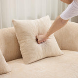 KEIKI 66.93" Cloud Sofa, Curved Loveseat Couch with Round Armrest, Compression Seat for Living Room, Guest, Bedroom, No Assembly Required, Beige KEIKI