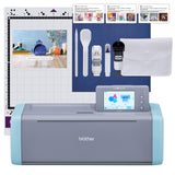 Brother ScanNCut SDX125E Electronic DIY Cutting Machine with Scanner, Make Custom Stickers, Vinyl Wall Art, Greeting Cards and More with 682 Included Patterns Brother