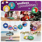 JoyRapt Wooden Painting Kits,Glow in The Dark,Arts and Crafts Supplies for Kids,Creative Crafts Birthday Gifts for Girls Boys Age 8-12,Home Handmade Decorations JoyRapt