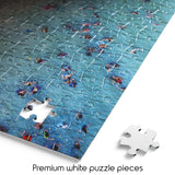 Buffalo Games - blanc - Day at The Beach, Mexico - 500 Piece Jigsaw Puzzle , White Blanc