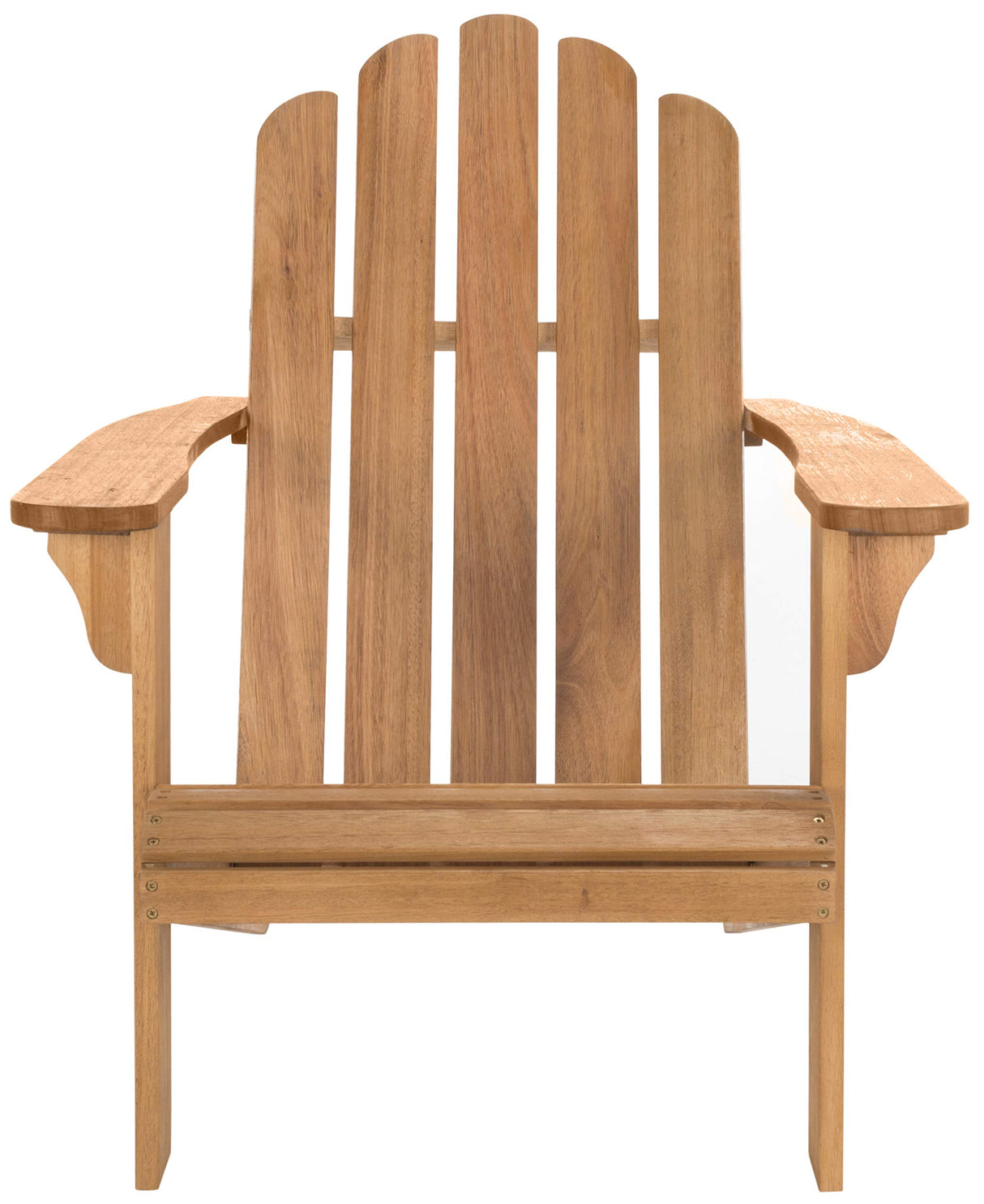 Safavieh PAT7027A Outdoor Collection Topher Teak Adirondack Chair, Natural Safavieh