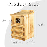 BalterFF Duck Houses for Outside Shelter Wood Duck Nesting Box BalterFF