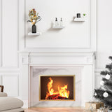 Sorbus Square Floating Shelf for Wall - 3 Small Shelves with Invisible Mounting Brackets for Living Room Decor, Bedroom, Bathroom Decor, Home & Kitchen - 9" White Wall Shelf to Display Photos Trophies Sorbus