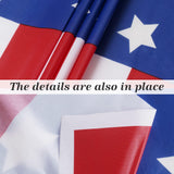 3 Pack Patriotic Tablecloth, Disposable Plastic Tablecloth 54" x 108" Patriotic Decorations, Birthday Party Table Cloth for Kids, Patriotic Themed Party Supplies for Outside, Picnic, Camping, Memorial Childom