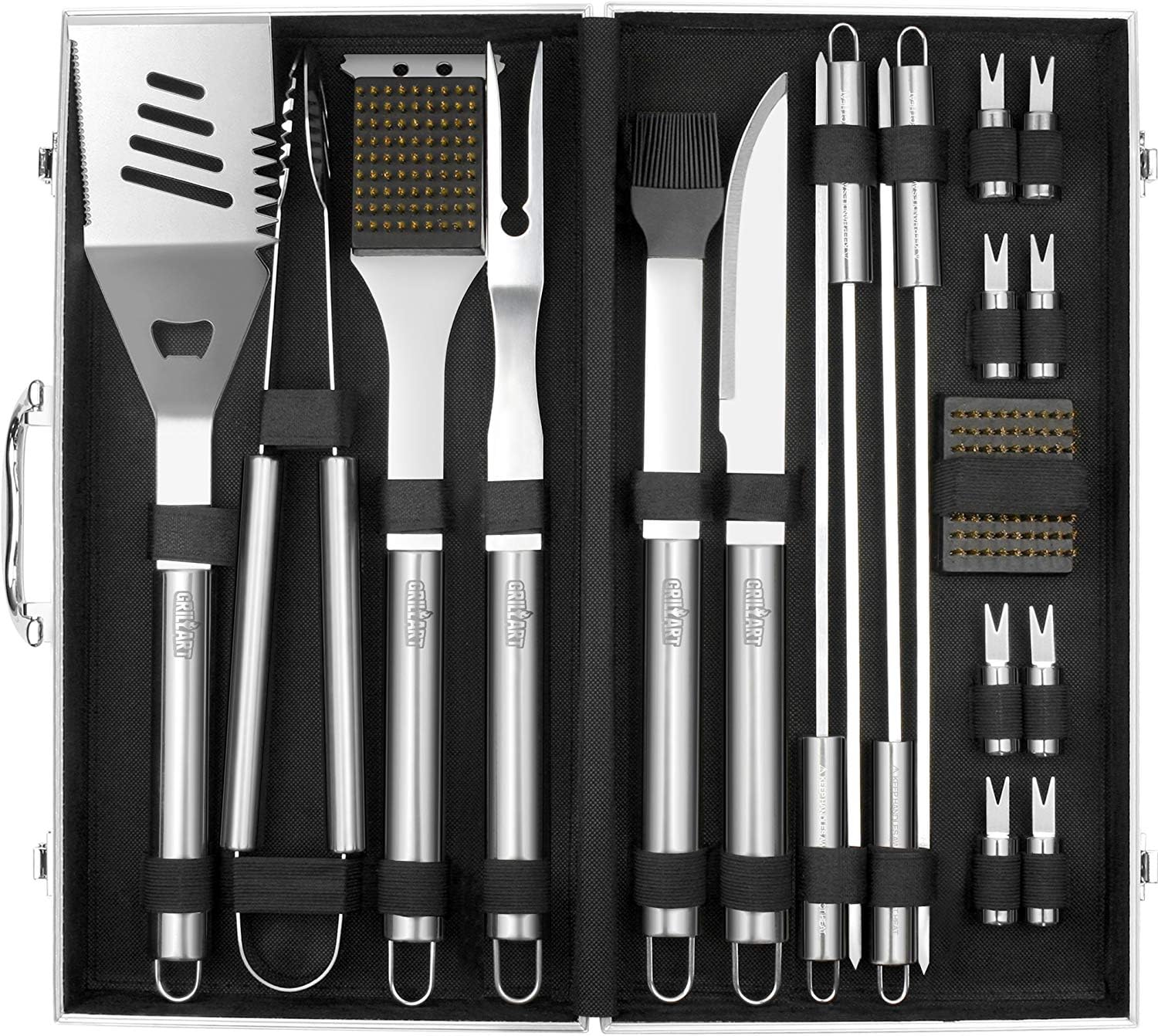 Grillart 20-Piece BBQ Grill Utensil Set - Thumbnail 3