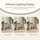 Treocho 63 Inch Long Farmhouse Console Tables for Entryway, 2-Tier Modern Wood Sofa Table with Shelf Behind Couch, Contemporary Narrow Entryway Table for Living Room, Hallway, Entrance, Walnut Treocho