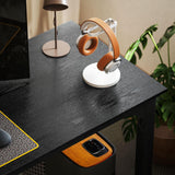 HOMCOM Modern Simple Large Computer Desk, 70.9" Long Home Office Desk for Two Person, Multi-Purpose Computer Table for Home Office Study, Black HOMCOM