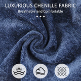 Pationate Oversized Rocker Recliner Chair,Power Swivel Recliner for Living Room,Overstuffed Extra Wide Rocking Recliners with Breathable Soft Fabric,Up to 350lbs (Power, Blue) Pationate