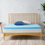 ZINUS 2 Inch Green Tea Cooling Gel Memory Foam Mattress Topper, Smaller, More Convenient WonderBox Packaging, Cooling Gel Foam, CertiPUR-US Certified, King ZINUS