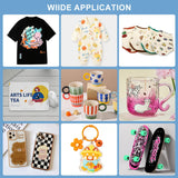 Sublimation Paper Roll Fast Dry 105gsm 13 Inch x 328 Feet, Compatible with Inkjet Printer, For T-Shirts Mugs Fabric DIY imtfzct