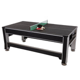Triumph 3-in-1 7' Rotating Swivel Multigame Table - Air Hockey, Billiards/Pool, and Table Tennis - All Accessories Included Triumph Sports