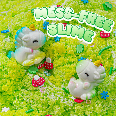 Joytry Unicorn Cloud Slime Kit 2 Pack - 14oz Soft & Non Sticky Slimes Set with Glitter, Dreamy Charms & Add-ins, ASMR Sensory Toys, Perfect Unicorn Gifts for Girls & Boys Ages 4-12 Joytry