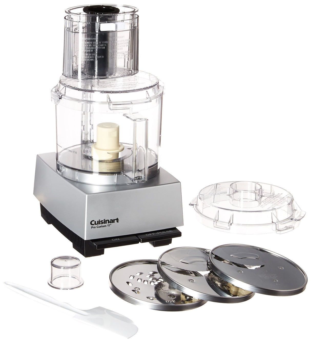 Cuisinart Food Processor, Pro Custom 11 Cup, Brushed Chrome, DLC-8SBCYP1 Cuisinart