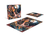 Ceaco – Mystic Moth Lady - 300 Piece Jigsaw Space Saver Puzzle – Puzzles for Smaller Spaces and Surfaces Ceaco