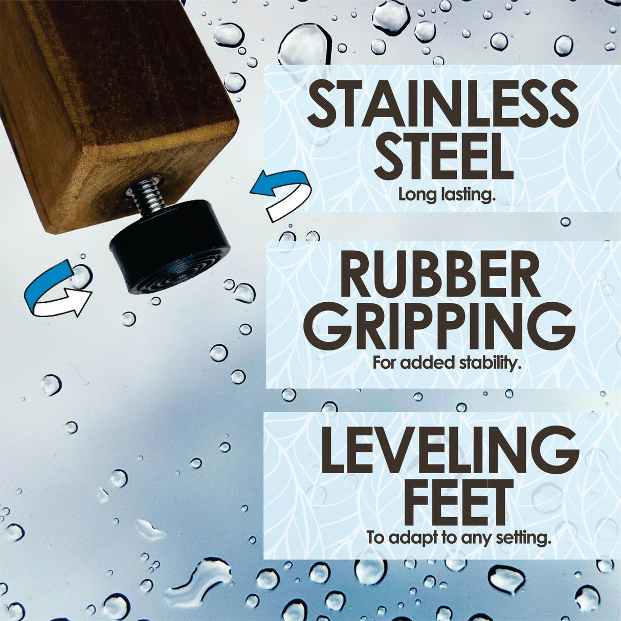 AquaTeak Patented 24" Sumba Teak Shower Bench with Shelf AquaTeak