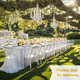 DWVO 6FT Folding Table, Heavy Duty Folding Tables with Carrying Handle, HDPE Fold up Table for Outdoor Camping Picnic Parties, Indoor Events (Black) DWVO