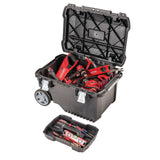 CRAFTSMAN 29-in. Rolling Tool Box with Wheels, Black, Plastic, Lockable (CMST24800) CRAFTSMAN
