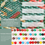 DOMROM Cute Turtle Diamond Painting Kits for Adults, Turtle Full Drill Diamond Dots Paintings for Beginners, Round 5D Paint with Diamonds Pictures Gem Art Painting Kits DIY Craft Kits 12x12 inch DOMROM